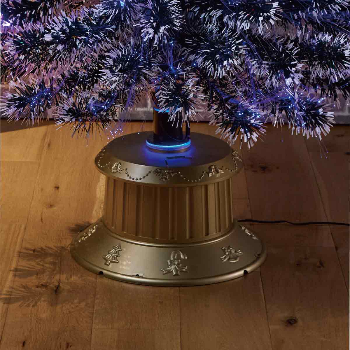 スノーチップスターボールファイバーツリー 高さ120×幅60cm