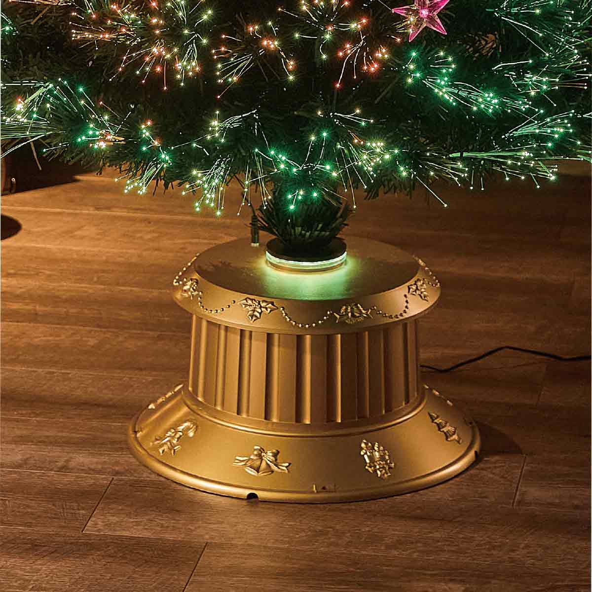 グリーンファイバーツリー レインボースター 高さ120×幅60cm