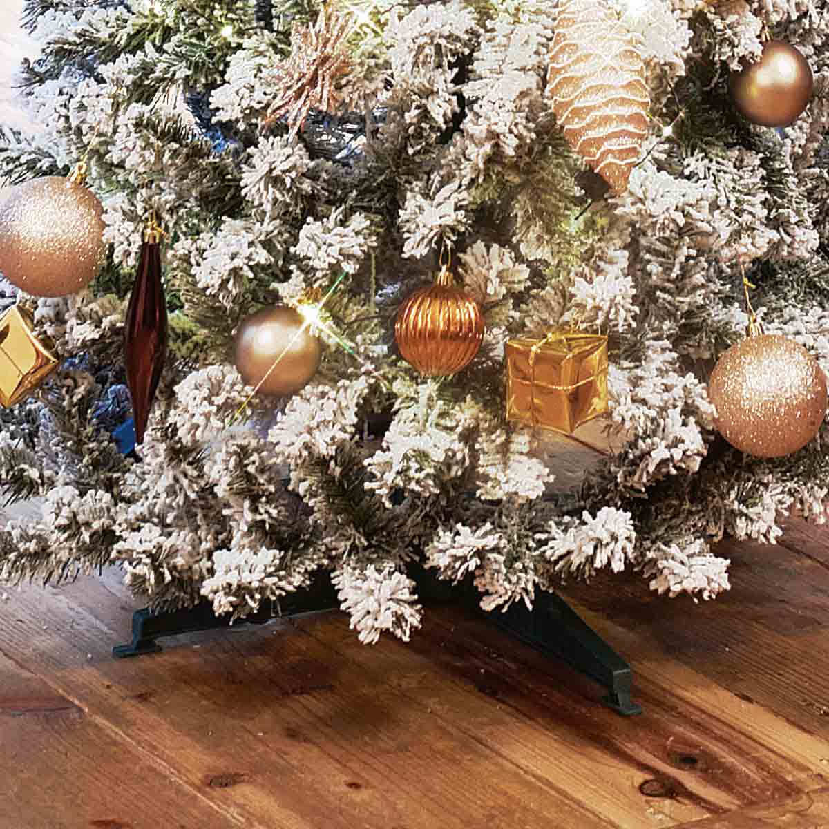 ポップアップクリスマスツリー スノー ［ストエキオリジナル］ 高さ150×幅66cm