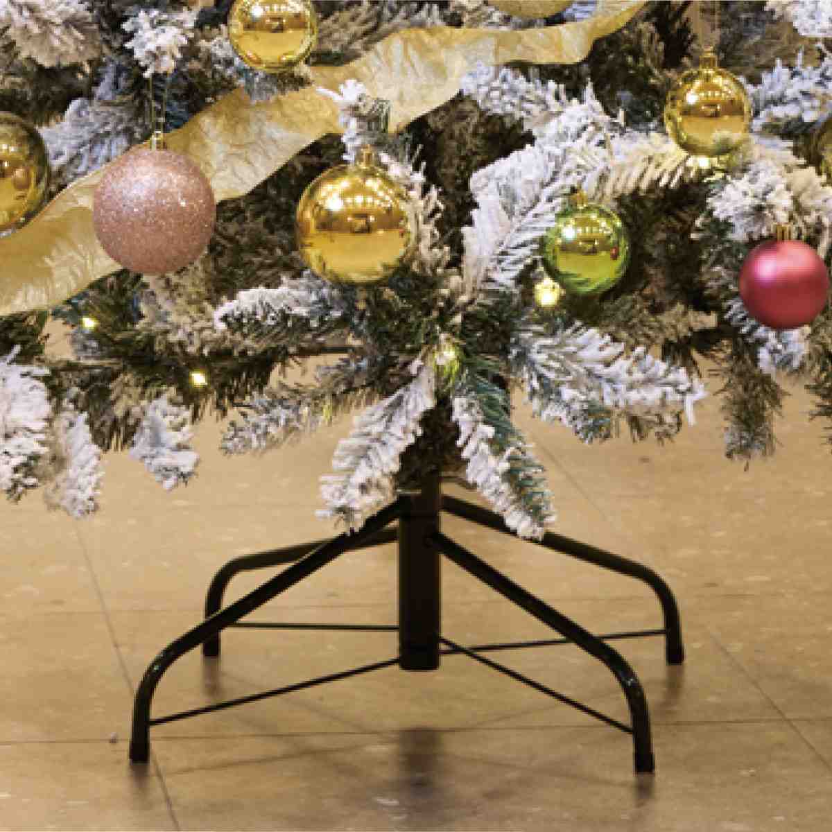 クリスマスツリーセット スターダストセレブ［ストエキオリジナル］ 高さ150×幅100cm