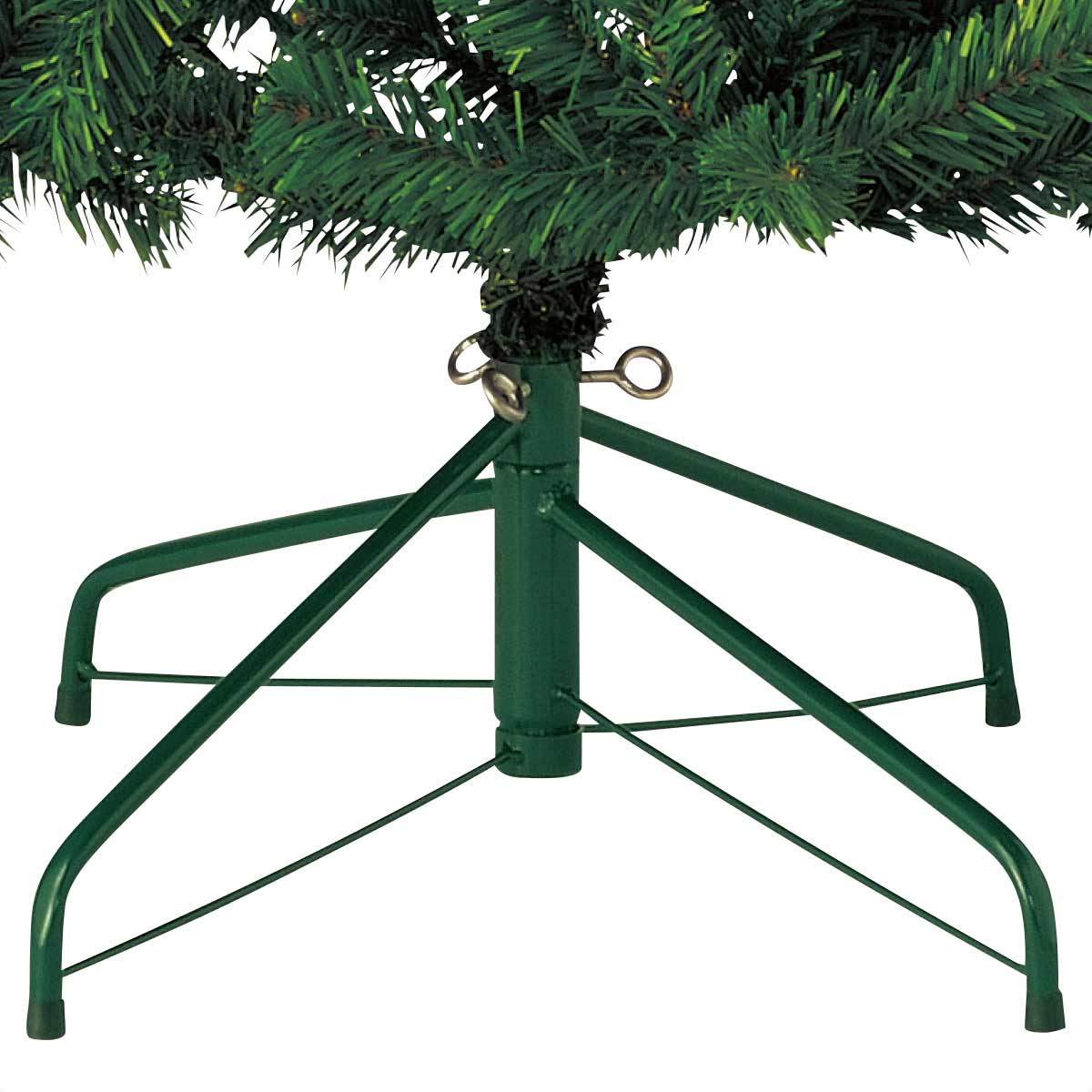 PVCヌードクリスマスツリー グリーン スタンダード 高さ120cm