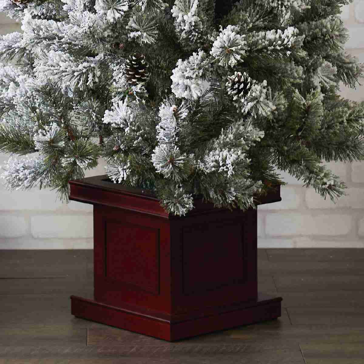 ブラシブランチ クリスマスツリースリムスノー  高さ150×幅66cm