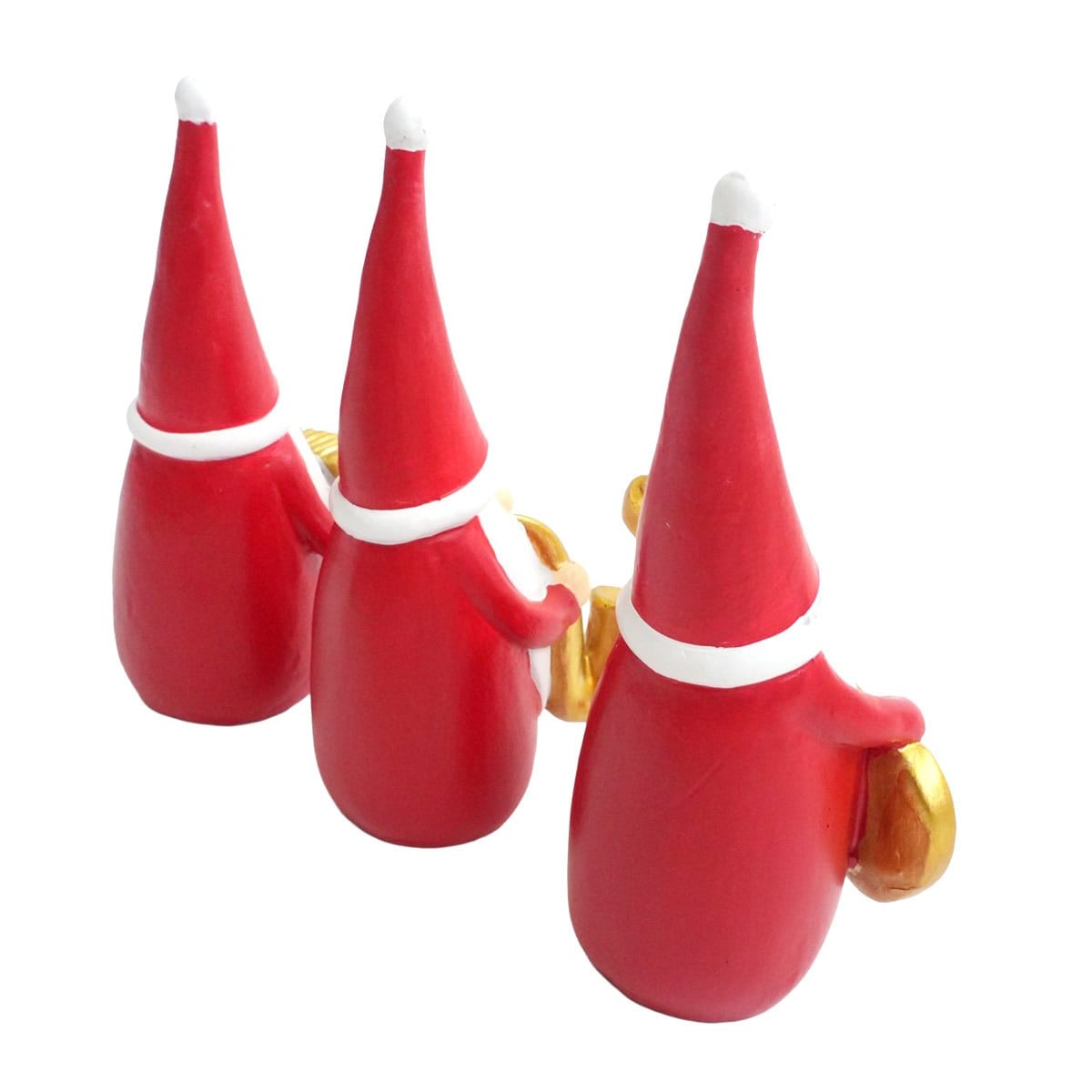 ミュージカルサンタスタンド高さ15cm サックス