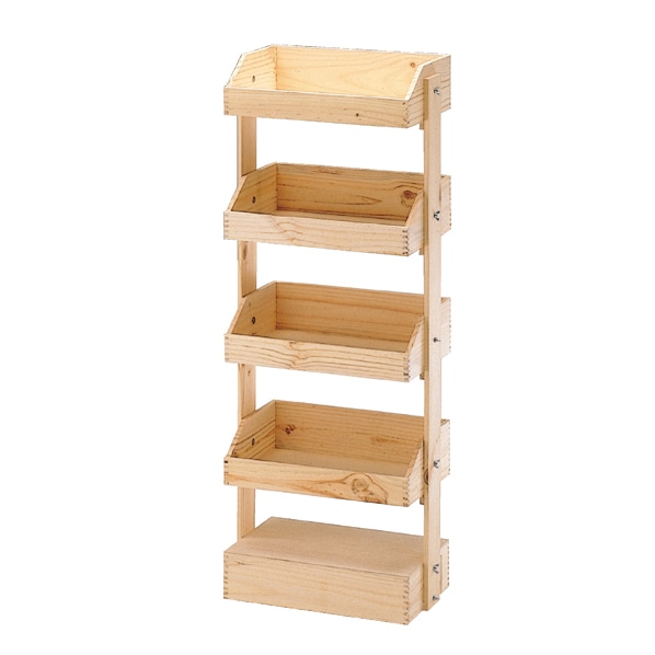 木製ボックススタンド 3段