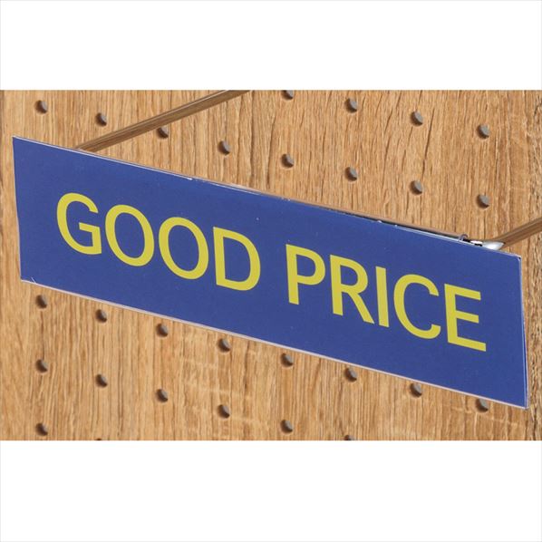 有孔ボード用シューズフック(直径4mm)〔ストエキオリジナル〕 1段