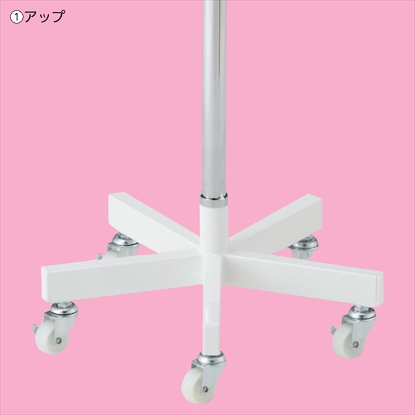 5段4面回転カタログ入れ〔ストエキオリジナル〕 5本脚