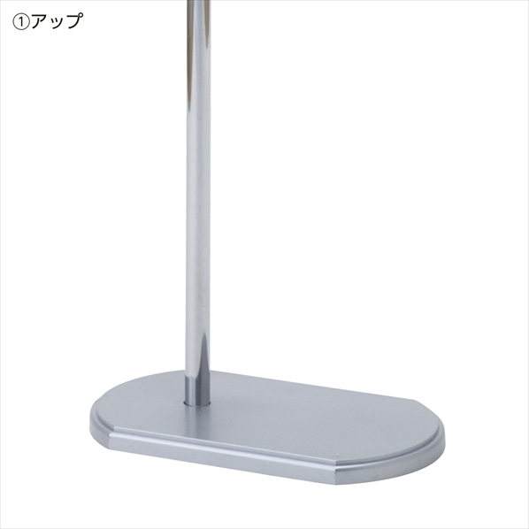 婦人腕付き芯地張トルソー〔ストエキオリジナル〕 9号 ステンレス調