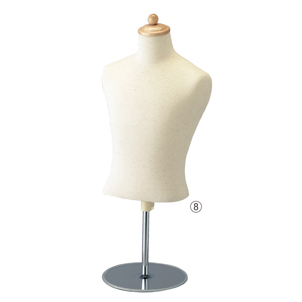 子供芯地ニット卓上トルソー(腕無し) 身長90cm [2才]