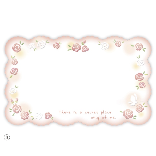 【15枚】メッセージカード プクプク ファンタジー ファンシークローバー