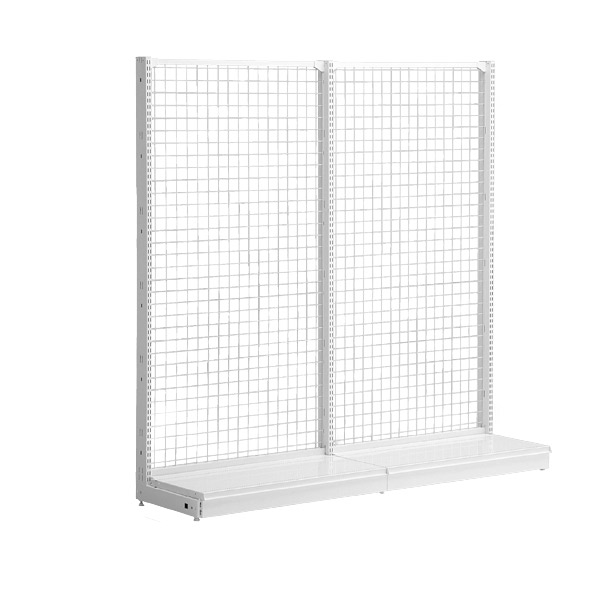 KZ片面ネットタイプ 幅60cm 本体 ホワイト 高さ120cm