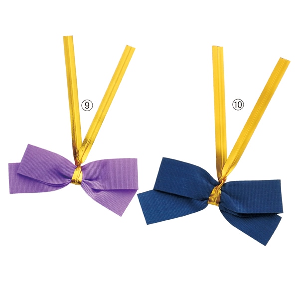 【20個】HEIKO ヘイコー クイックリボン リボン付き ワイヤータイ 大 レッド