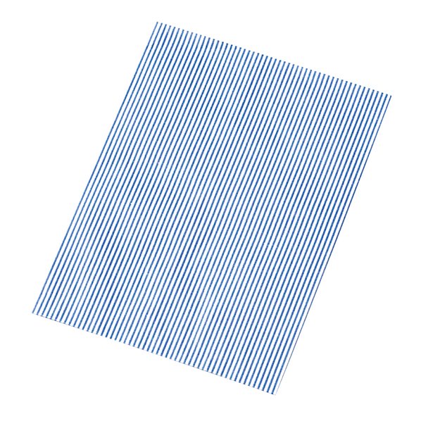 HEIKO 紙袋 柄小袋 ストレートタイプ モノストライプ ブルー 青 平袋 幅5.5×高さ24.5cm