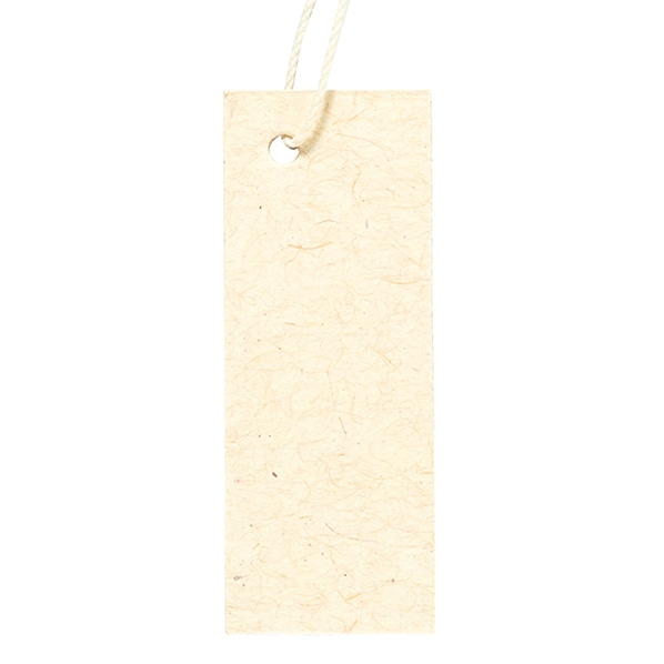 【300枚】クラフト無地さげ札(糸付き) 小 ブラウン