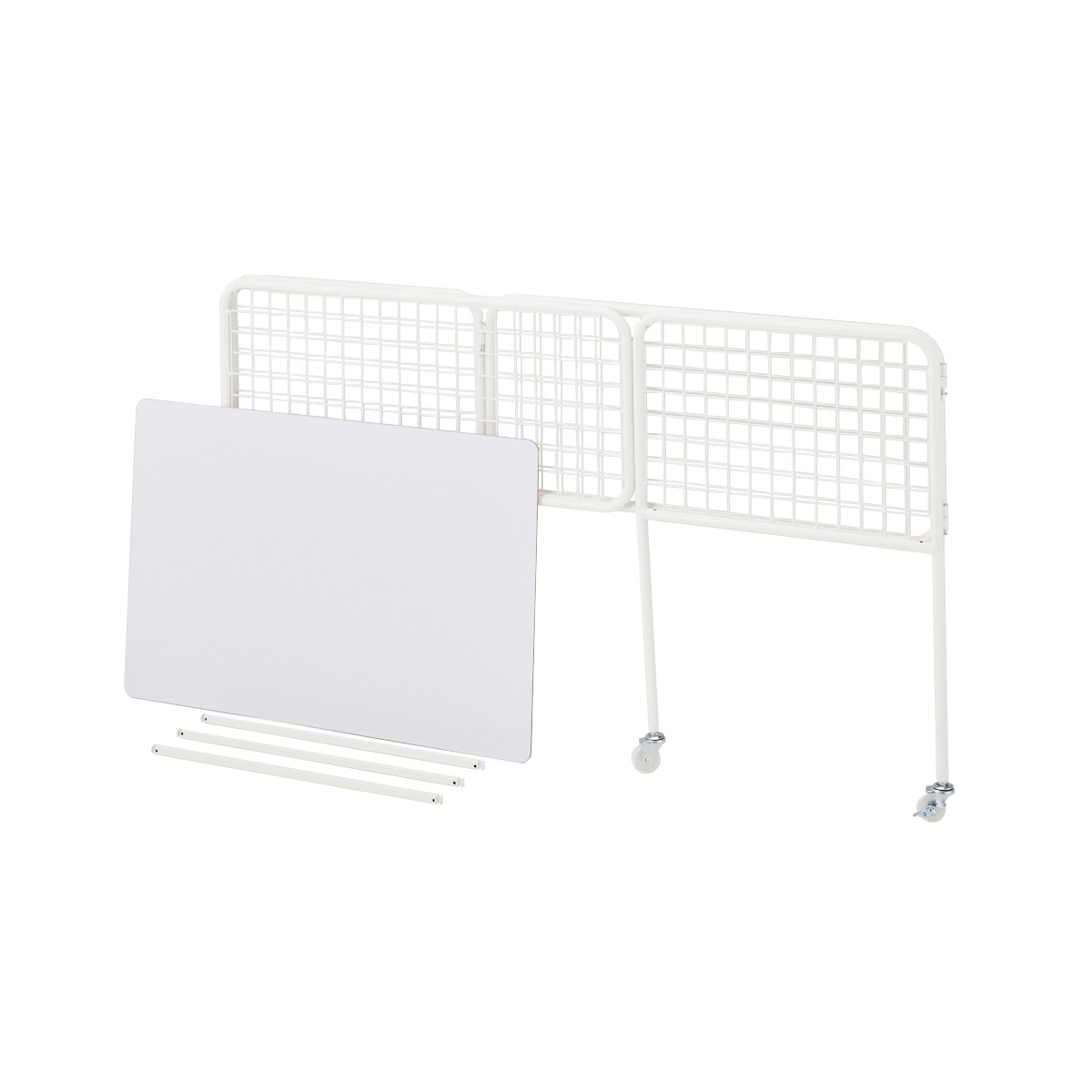 ユニットワゴン W120cm 深型 クローム