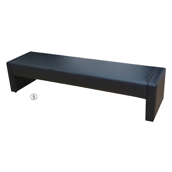 アーバン通商 組立式ベンチチェスト 幅127cmブラック