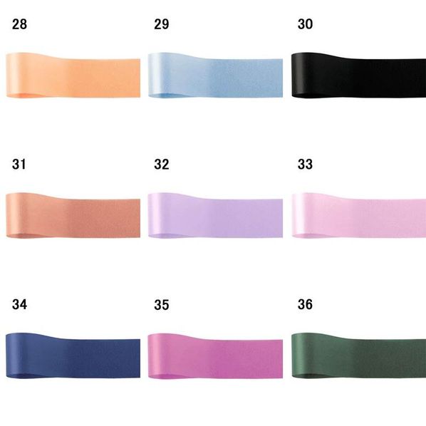 青山リボン サテンリボン ニューフローラルサテン 片面 6mm幅×92m  00321-000