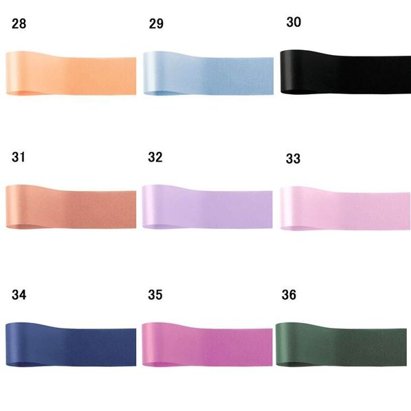 青山リボン サテンリボン ニューフローラルサテン 片面 13mm幅×92m  00322-000