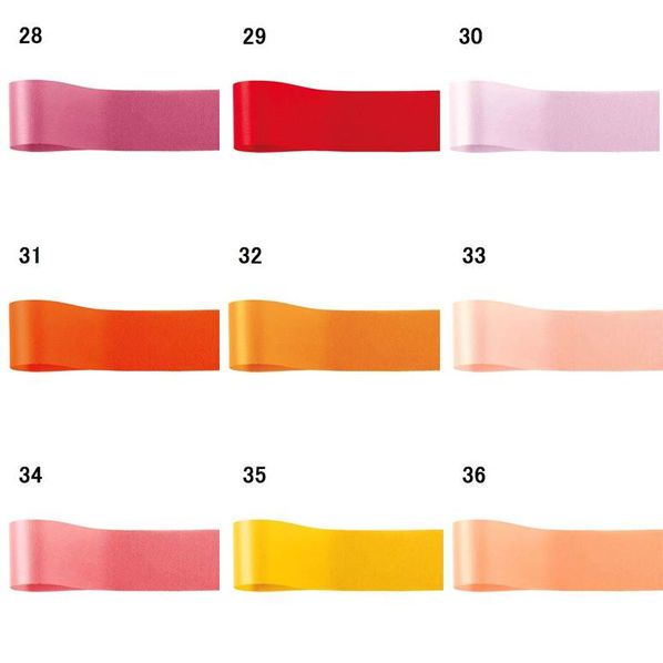 青山リボン サテンリボン ニューフローラルサテン 片面 13mm幅×92m  00322-043