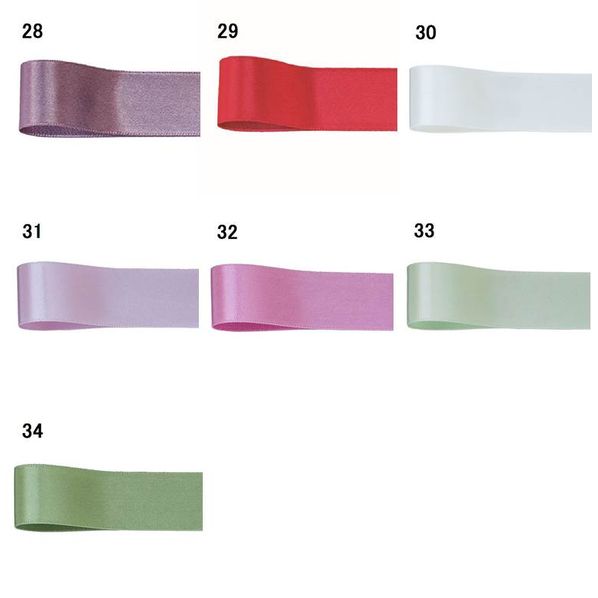 青山リボン サテンリボン コルダサテン 片面 15mm幅×45m  00238-001