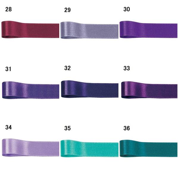 青山リボン リーガルサテンリボン グランプリ 両面 6mm幅×25m  03505-206