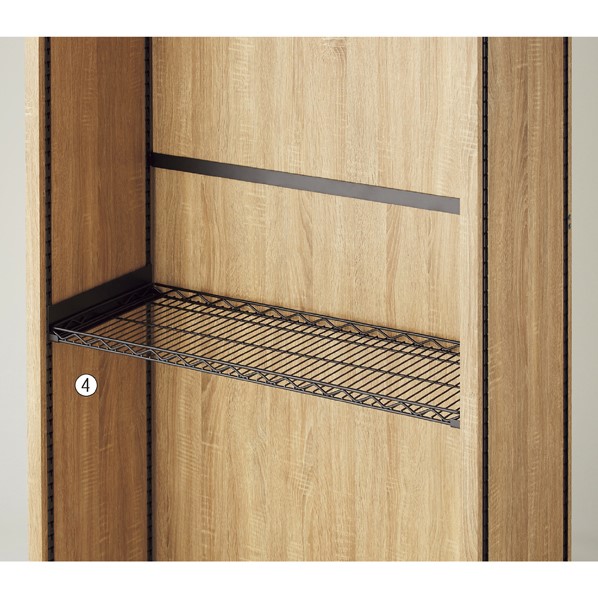 棚板セット 幅90cm〔ストエキオリジナル〕 ワイヤートレー