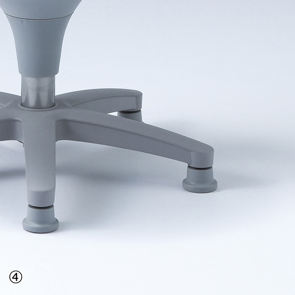 東洋工芸 ワーキングスツール 背付 WS021 ピンク 1脚WS021-VPI