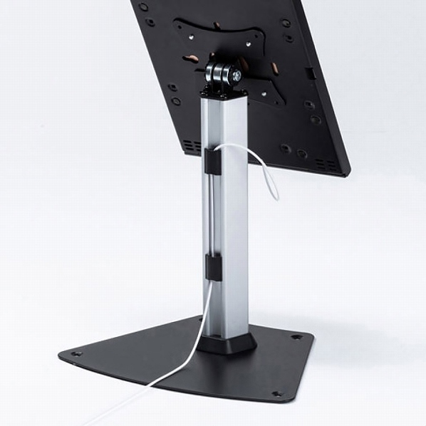 セキュリティボックス付きiPadスタンド ロースタンド高さ33.2cm