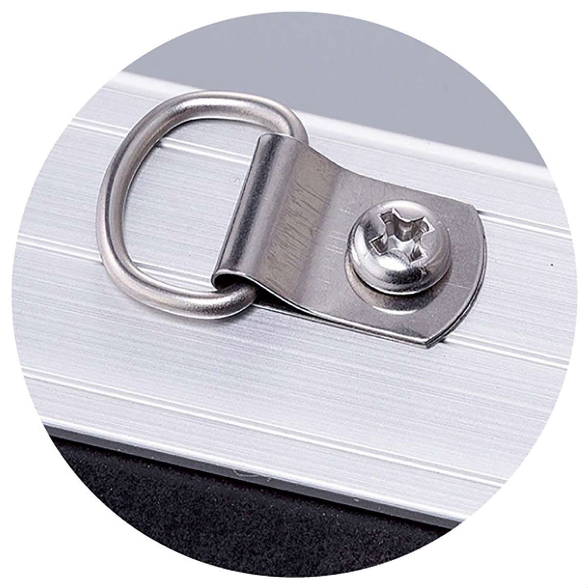 フロントオープンパネル+イーゼル セット 白 B2 パネル+イーゼル