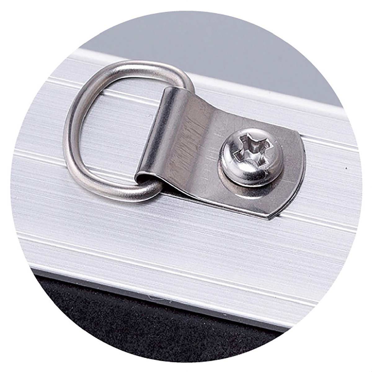 フロントオープンパネル+アルミイーゼル セット シルバー A2 パネル+イーゼル