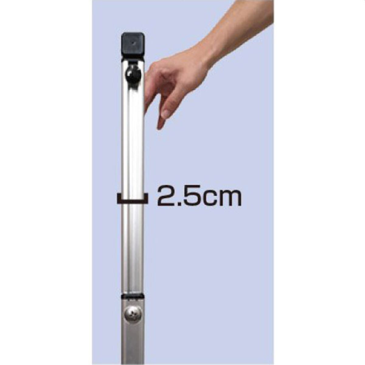 屋外対応 コンパクトポスタースタンド A2 シルバー