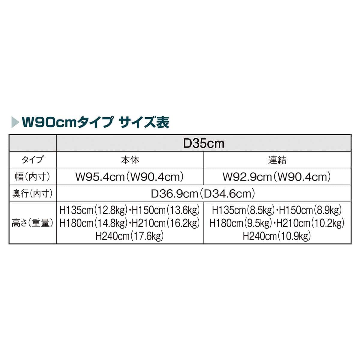 ラテラル・ロコ 幅90cm ブラック 奥行35cm 連結〔ストエキオリジナル〕 高さ135cm