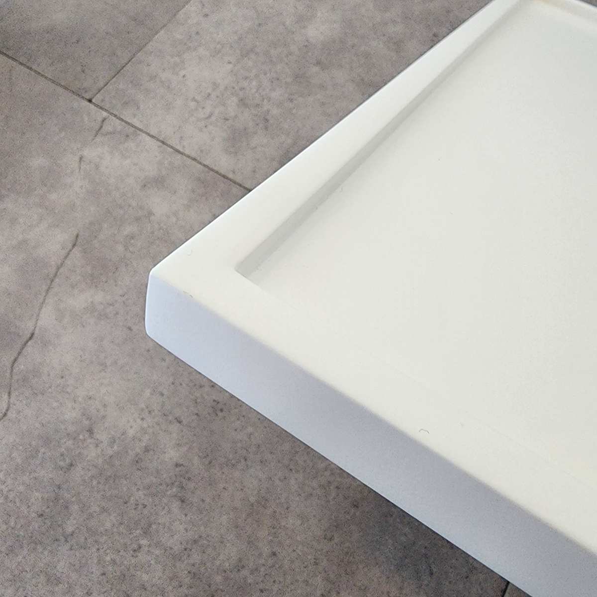 木製ステージ〔ストエキオリジナル〕 25cm角用 ホワイト