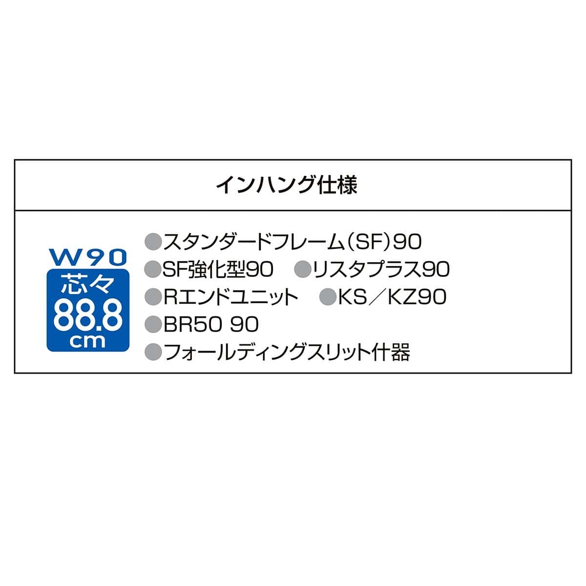 透明アクリル棚セット幅90cm インハングタイプ〔ストエキオリジナル〕 奥行40cm