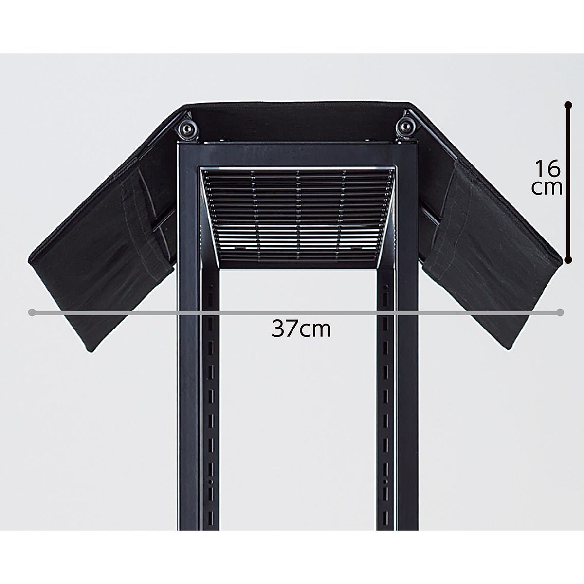 新型ハコマルシェワゴン上部フレーム用テントセット〔ストエキオリジナル〕 幅90cm用