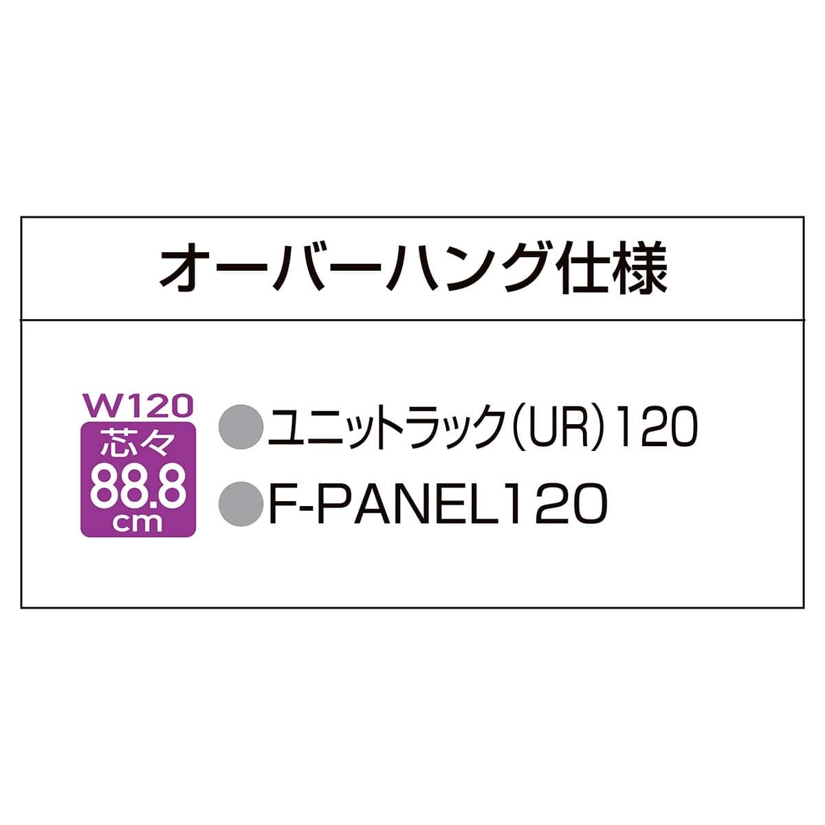 透明アクリル棚セット幅120cm オーバーハングタイプ〔ストエキオリジナル〕 奥行30cm