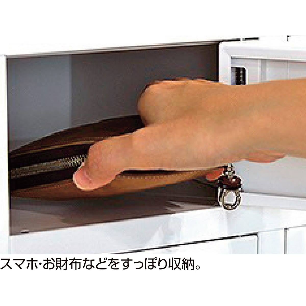 貴重品ロッカー(ダイヤル錠) ホワイト 2列2段 貴重品ロッカー(ダイヤル錠) ホワイト 2列2段