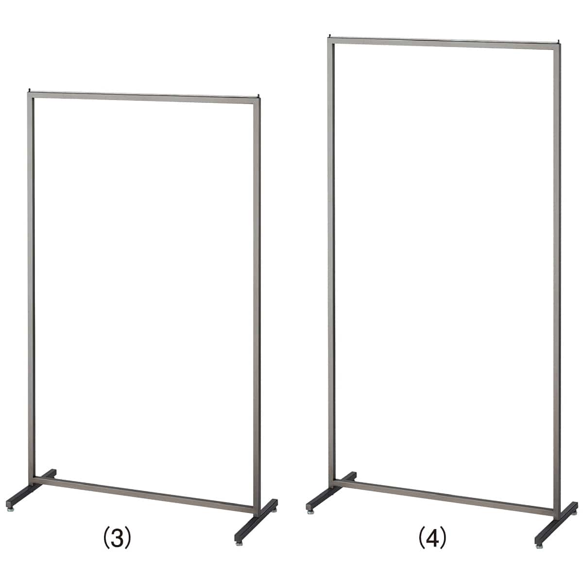 溶接一体型ハンガー スチールクリア〔ストエキオリジナル〕 幅60×高さ150cm
