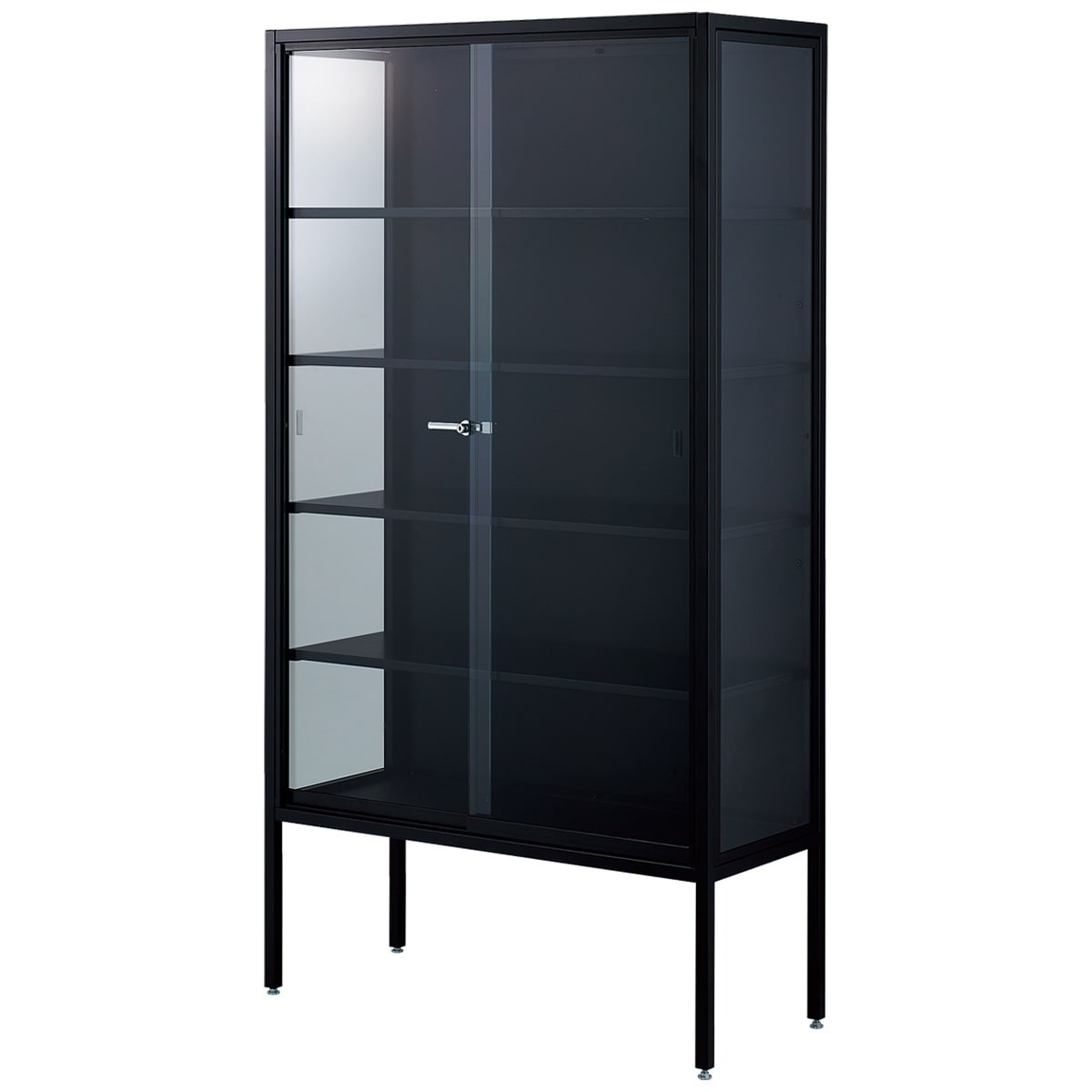 使用例 ※中間棚ブラック4枚は別売