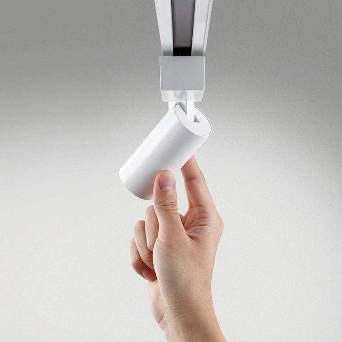 シリンダースポットライト 2000lm 照射角30度 白色 ホワイト