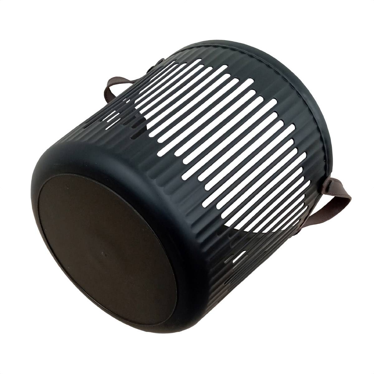 ニド・ランドリーバスケット  ブラック S