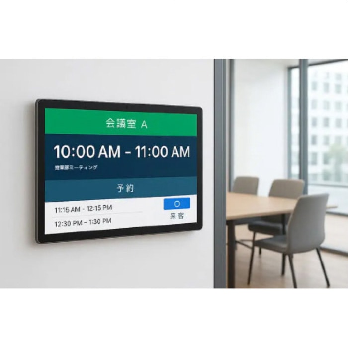 バッテリーレス 壁掛け タッチパネルPC 15.6インチ ブラック