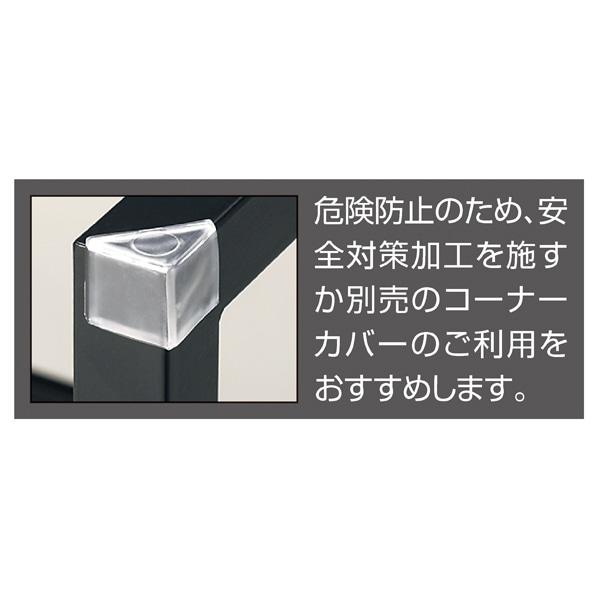 OSB製角柱ステージ 高さ90cm ［ストエキオリジナル］