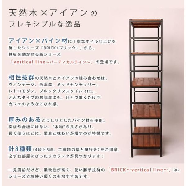 ブリックラックシリーズ5段タイプ【通販】ストア・エキスプレス