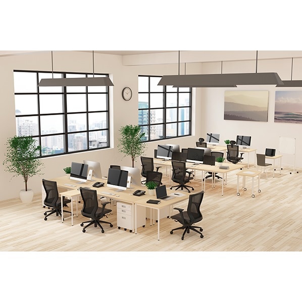 SHシンプルテーブル 幅70×奥行70cm SHシンプルテーブル幅70*奥行70cmホワイト1台