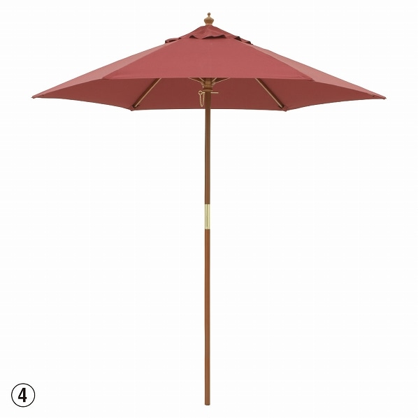 ウッドパラソル ネイビーブルー