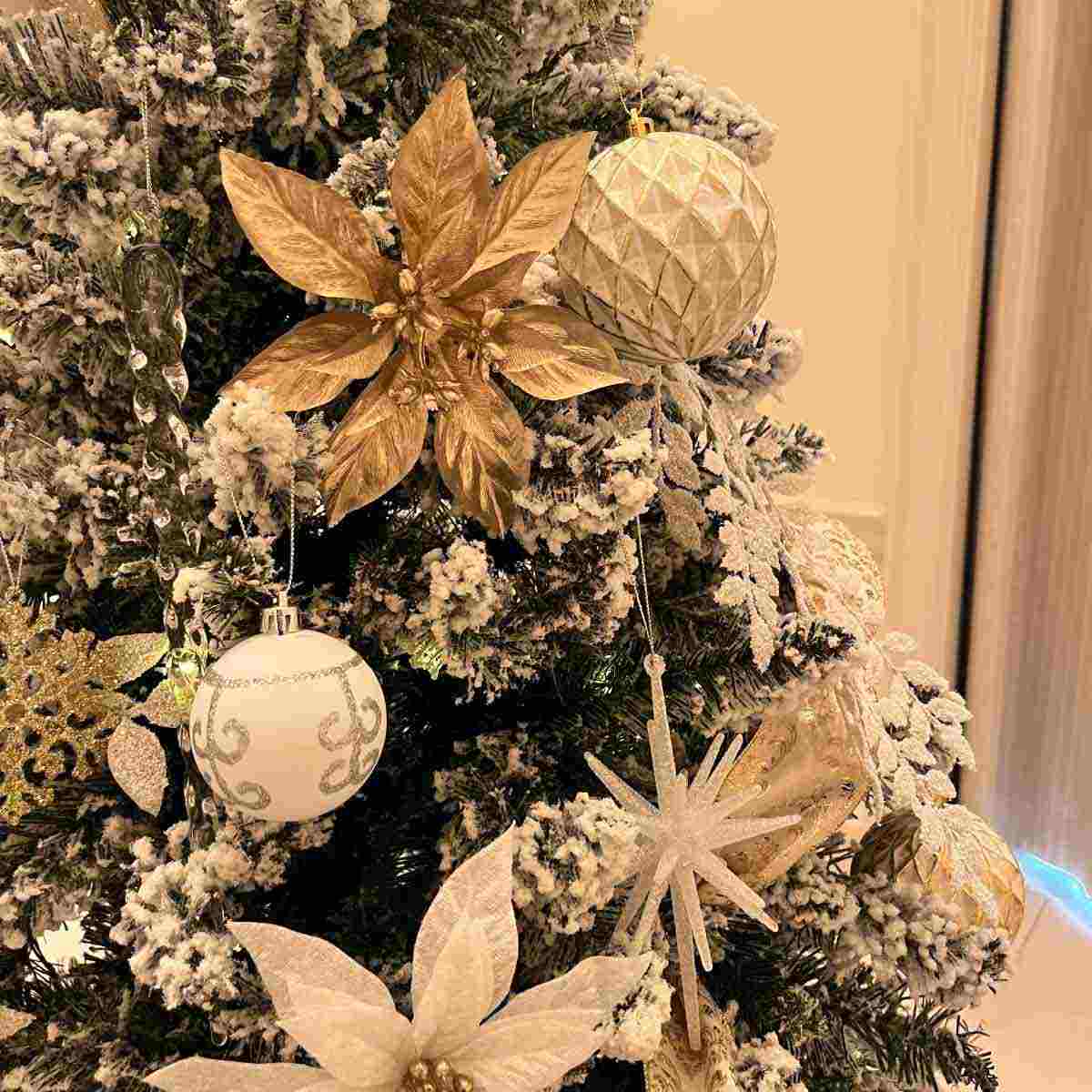 クリスマスツリーセット スノーホワイト【クリスマス飾り】