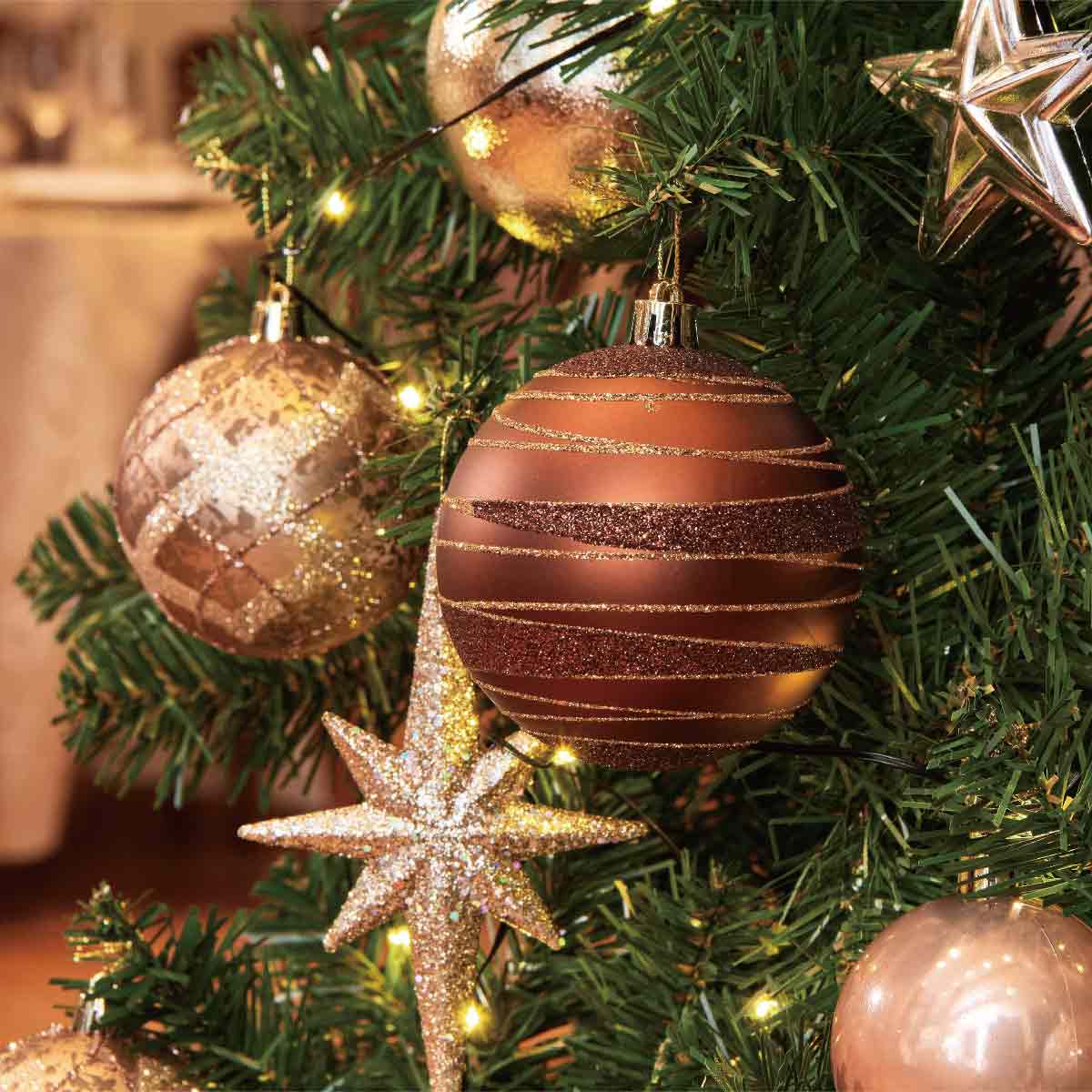 ポットライトクリスマスツリー コパーゴールド ［ストエキオリジナル］ 高さ150×幅83cm