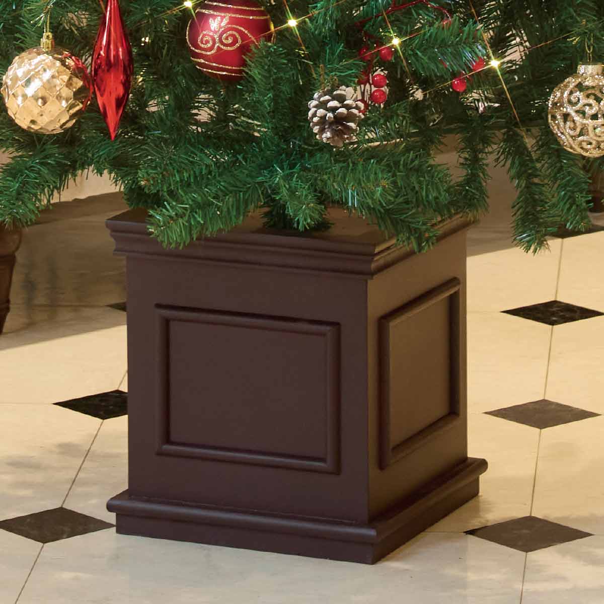 ラグジュアリークリスマスツリーセット レッド［ストエキオリジナル］ 高さ180×幅100cm