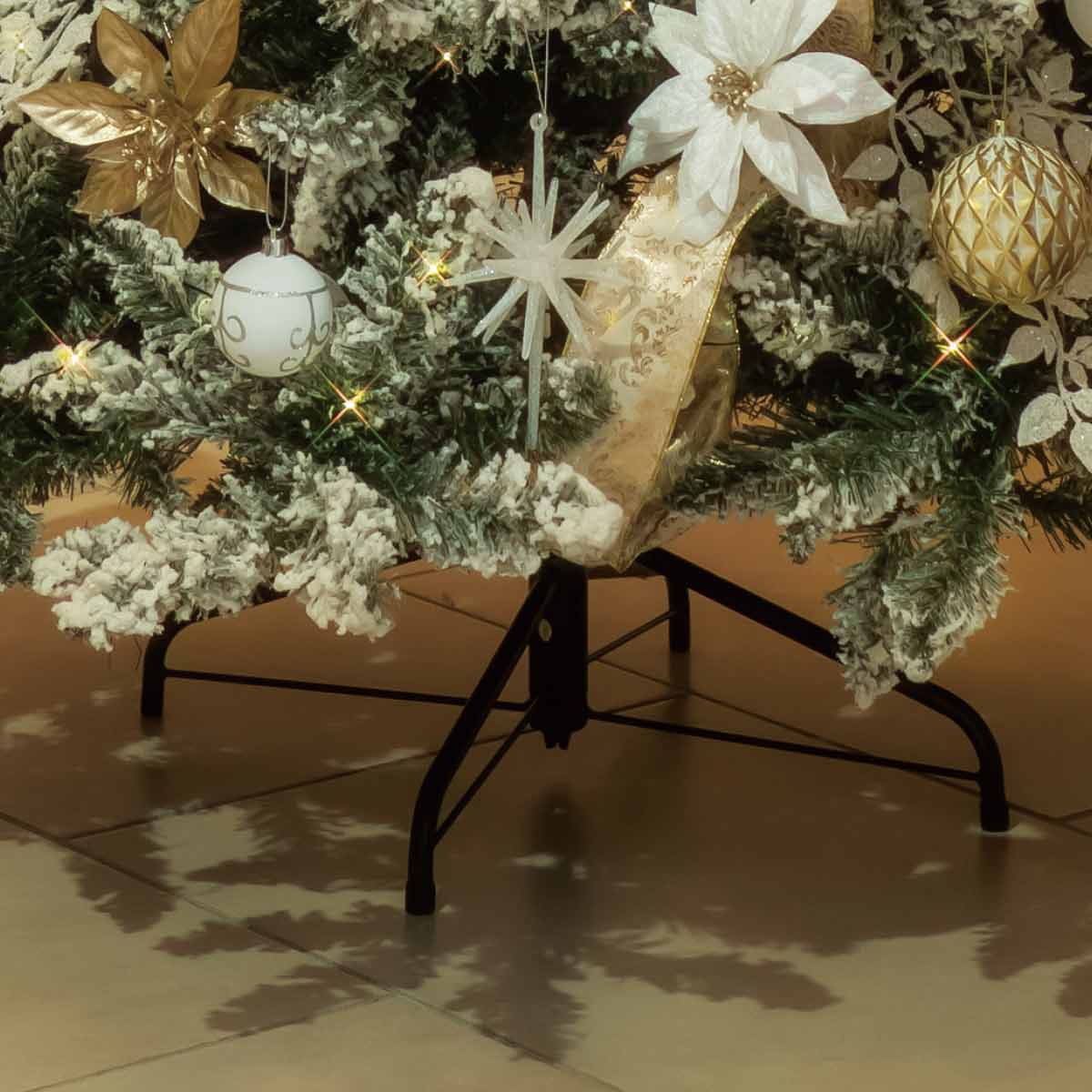 クリスマスツリーセット スノーホワイト ［ストエキオリジナル］ 高さ150cm