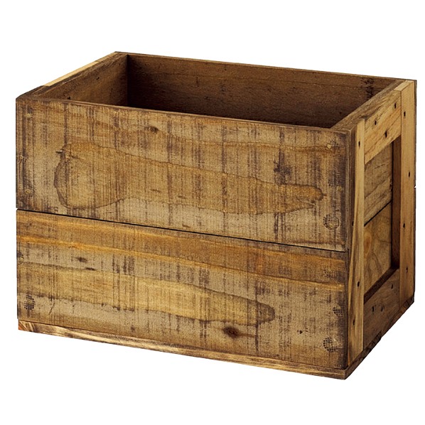 木製ディスプレイボックス 4面ライトオーク